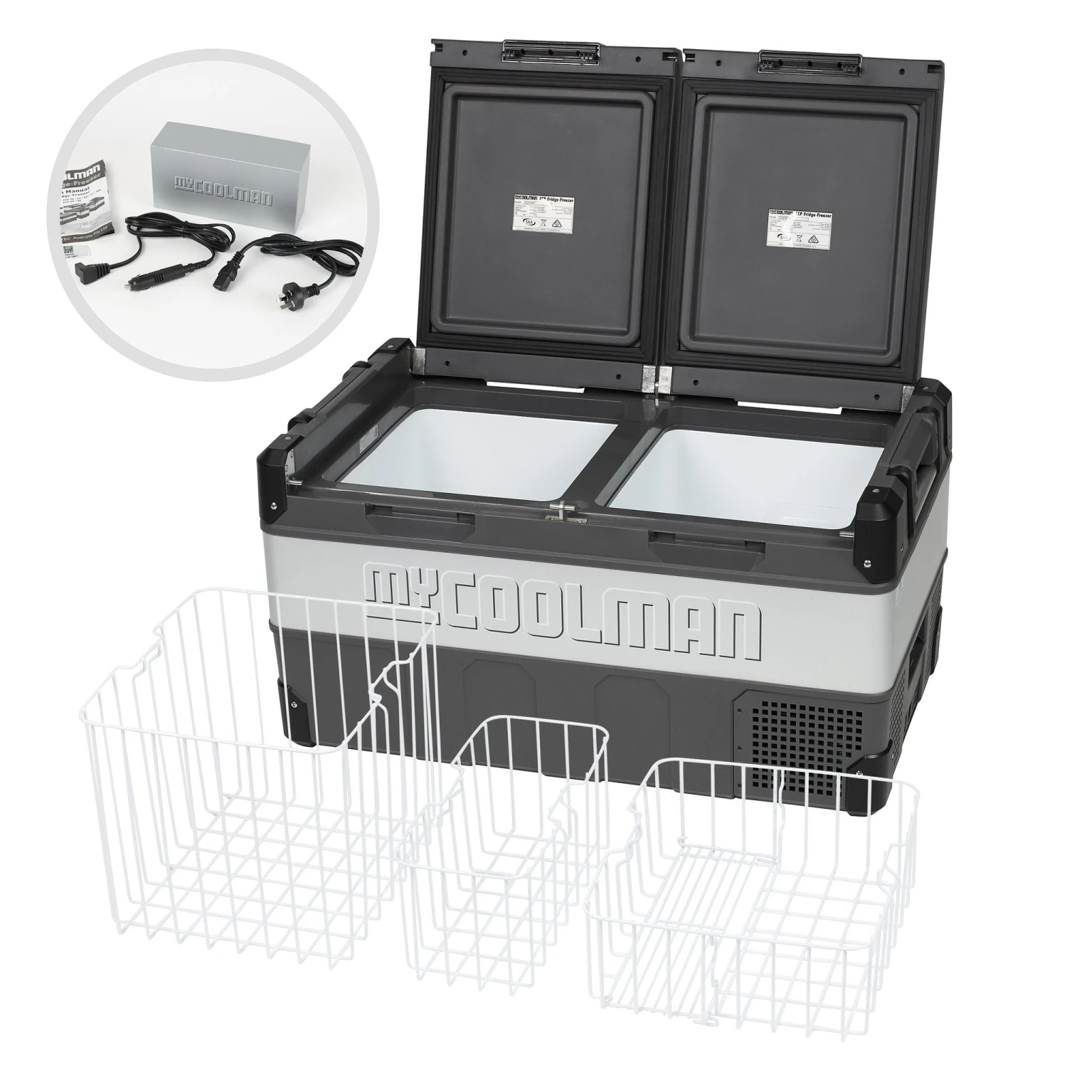 MyCoolman 85L Dual Zone Portable Fridge And Freezer 11 MyCoolman 85L Dual Zone Portable Fridge And Freezer - Image 9