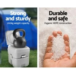 20L Outdoor Portable Toilet Camping Potty Caravan Travel Boating Wtih Carry Bag - Free Shipping -Home Appliance Parts Store 20L Outdoor Portable Toilet Camping Potty Caravan Travel Boating wtih Carry Bag Free Shipping Weisshon 1625661135