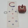 Heron Rotary Switch With Decal Suits Model 2.2 MK1 - Last Ones - No Longer Available -Home Appliance Parts Store Air Conditioner Rotary Switch Wit Decal Suits Model 2.2 MK1 Made By Dometic Aircommand 1616412250