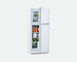 BUSHMAN White XCD185 2-Way Fridge 185l Gas And 240volt