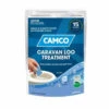 CAMCO Caravan Loo Treatment - Pure Rain Scent Drop Ins - 15 Per Bag Toilet Additive