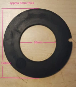 Replacement Bowl Seal For Dometic VT2500 Toilet - Non Branded -Home Appliance Parts Store Dometic Replacement Bowl Seal for VT2500 Toilet Caravan Motorhome Dometic 1600858842