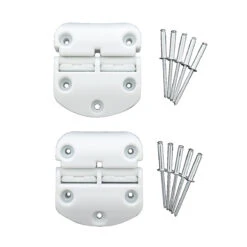 EvaKool Infinity Hinge White (2 Pack) -Home Appliance Parts Store EvaKool Infinity Hinge White 2 Pack EvaKool 1645858280