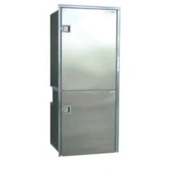 Isotherm CR195 Cruise Inox 195 Litre Stainless Steel Compressor Refrigerator - BLACK ONLY