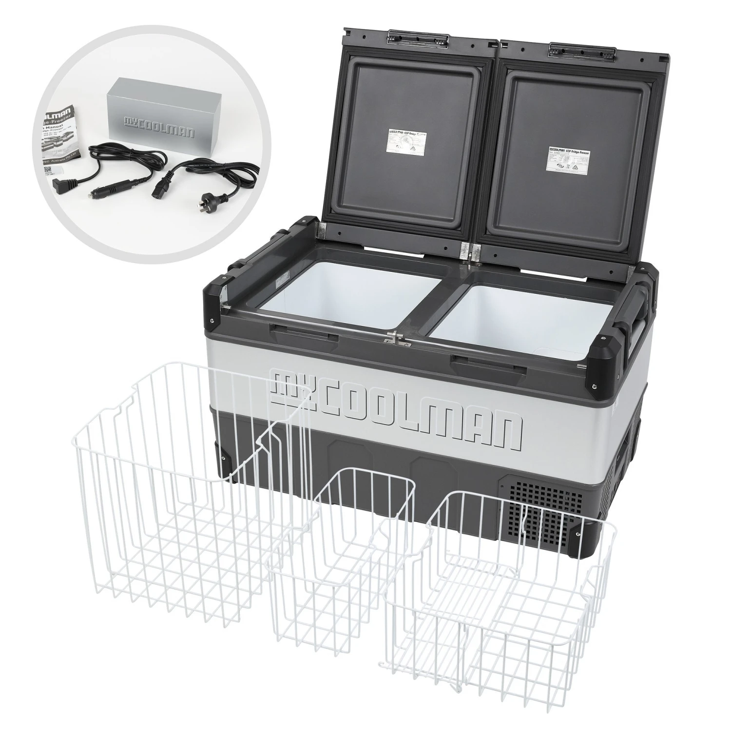 Mycoolman Portable Fridge 96l The Ultimate - Dual Zone 4 Mycoolman Portable Fridge 96l The Ultimate - Dual Zone - Image 2