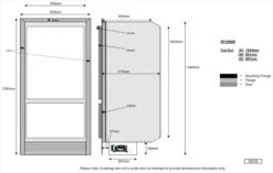 NOVA KOOL RFU9009DC 258 Litre Fridge Freezer -Home Appliance Parts Store NOVA KOOL RFU9009DC 258 Litre Fridge Freezer NovaKool 1625660444