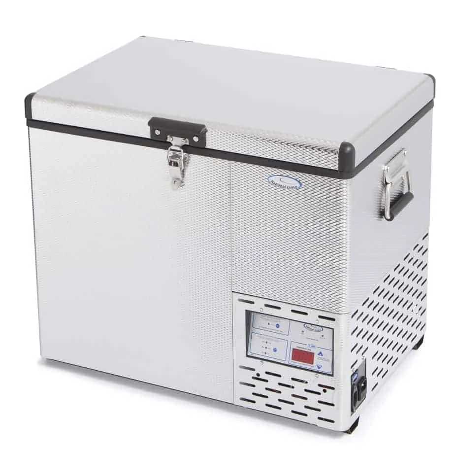 National Luna 40Lt Freezer-Fridge (Stainless Steel)