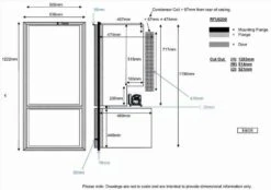 Nova Kool RFU6209 DC 151 Litre Upright Fridge Freezer -Home Appliance Parts Store Nova Kool RFU6200 DC 170 litre Upright Fridge Freezer NovaKool 1600857077