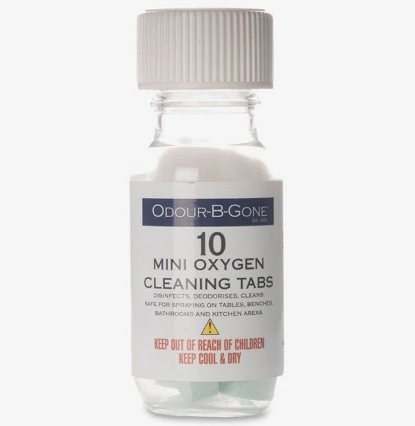 Odour B Gone Mini Oxygen Tabs For Use In A Spray Bottle X 10 3 Odour B Gone Mini Oxygen Tabs For Use In A Spray Bottle X 10