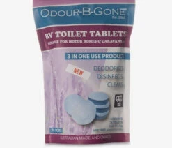 Odour B Gone Toilet Tablets, Toilet Addictive's And Toilet Chemicals For Caravans 25 Tablets