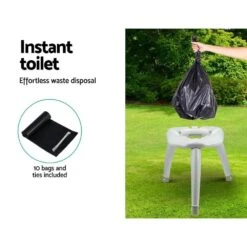 Outdoor Portable Folding Camping Toilet - Free Shipping -Home Appliance Parts Store Outdoor Portable Folding Camping Toilet Everything Caravans 1624192881