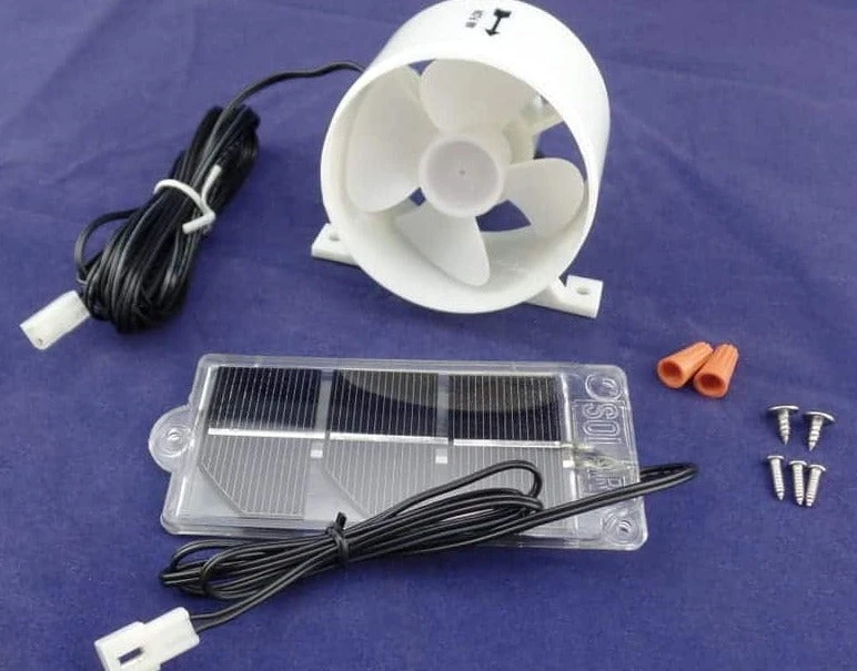 Solar Fridge Fan For 3 Way Fridges Caravan And RV 3 Solar Fridge Fan For 3 Way Fridges Caravan And RV