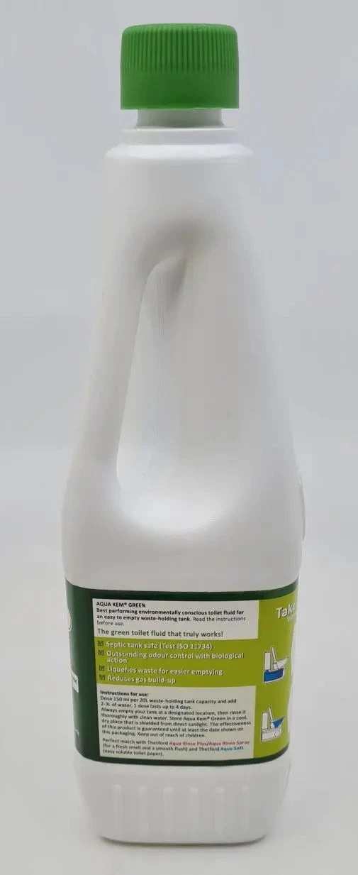 Thetford Aqua Kem Green Premium 1L Bottle Of Toilet Chemical 5 Thetford Aqua Kem Green Premium 1L Bottle Of Toilet Chemical - Image 3