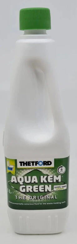 Thetford Aqua Kem Green Premium 1L Bottle Of Toilet Chemical