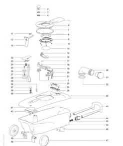 Thetford C400 Cassette Mechanism - Seal Only -Home Appliance Parts Store Thetford C400 Cassette mechanism seal only Thetford 1600866588