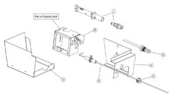 Thetford ELECTRODE SPARK IGNITION Assembly