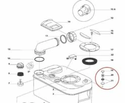 Vent Button To Fit Thetford C2,C3,C4 And C200 Cassette -Home Appliance Parts Store Vent button to fit Thetford C2 C3 C4 and C200 cassette Thetford 1637537973