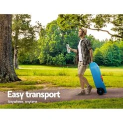 Weisshorn 40L Blue Portable Wheel Water Tank Free Shipping -Home Appliance Parts Store Weisshorn 40L Portable Wheel Water Tank Blue Everything Caravans 1624192596