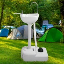 Portable Camping Wash Basin 19L Wash Stand FREE SHIPPING -Home Appliance Parts Store Weisshorn Portable Camping Wash Basin 19L Everything Caravans 1624192679