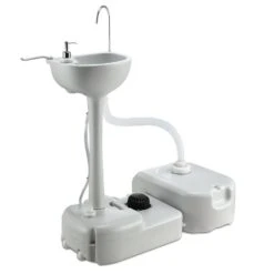 Portable Camp Wash Basin 43L With Grey Water Storage - Free Shipping